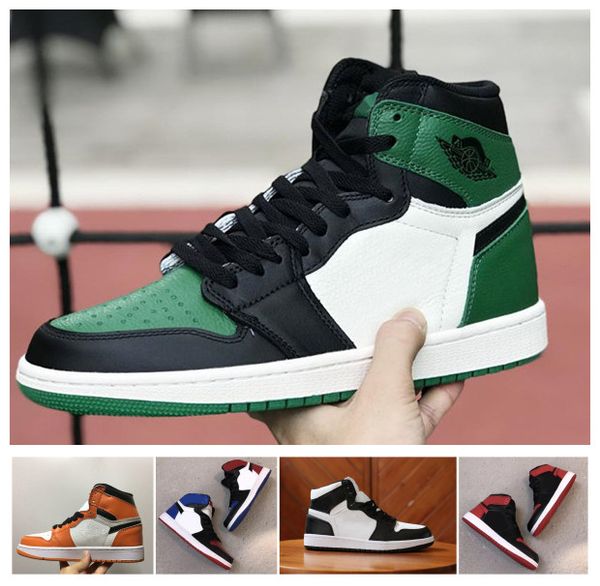 

ретро запретили разводить toe chicago shadow 1 og 1s высокая игра royal blue мужчины женщины баскетбол обувь спортивный дизайнер кроссовки р, White;red