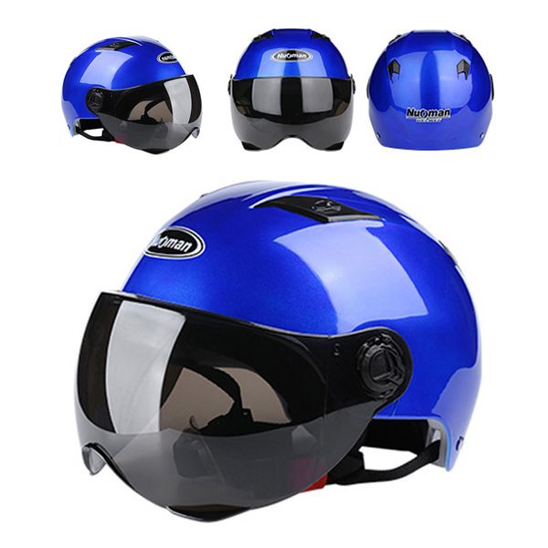 

adjustable motorcycle helmet half baseball cap anti-uv safety hard hat motocross helmet protect for bike e bikekick e scooter