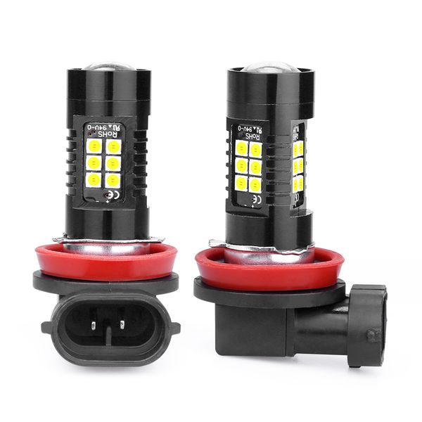 

2x led lamp h11 12v white neblineros led para auto 24v 3030 smd fog light 9005 9006 h8 hb4 hb3 car lighting source