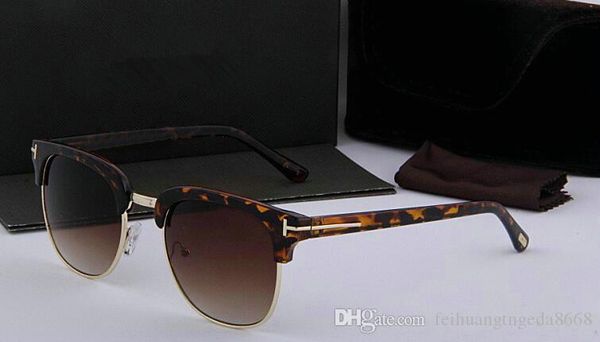 

роскошный топ большой qualtiy новые моды том очки для парня девушку erika очки брод дизайнерского бренда sun очки с оригинальной коробке 928, White;black