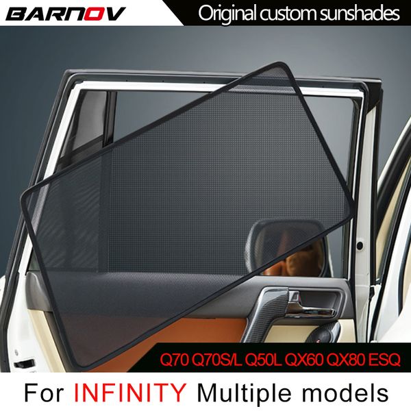 

barnov car special curtain window sunshades mesh shade blind original custom for infinity q70 q70s q70l q50l q50 qx60 qx80 esq