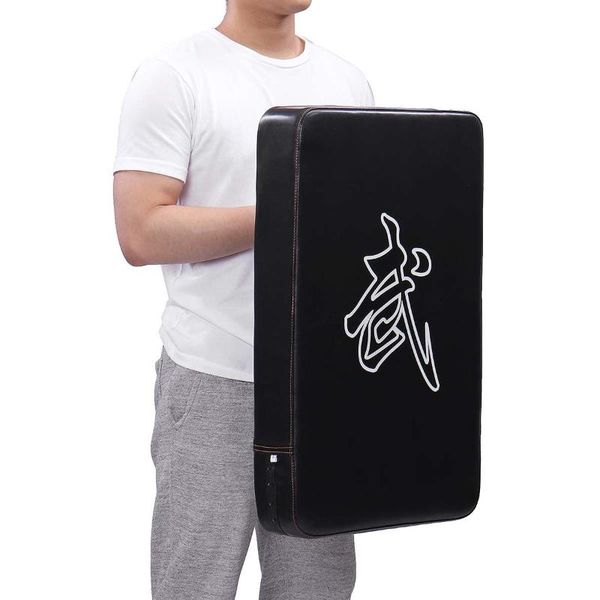 

4 sizes punching bag boxing pad sand bag fitness taekwondo hand kicking pad pu leather training gear muay thai foot target