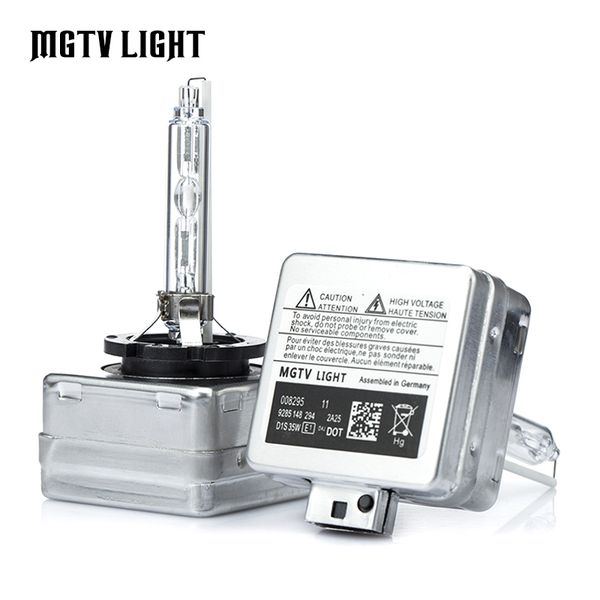

mgtv light 2pcs hid bulb car xenon headlight d1s d2s d3s d4s auto headlamp light 4300k 6000k 8000k 10000k replacement hid lamp