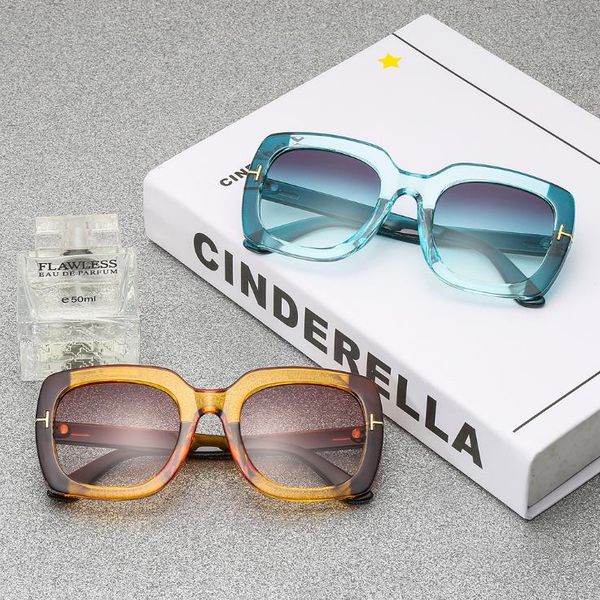 

fashion personality sunglasses patchwork color frame sun glasses anti-uv spectacle square eyeglasses goggle sun glasses a, White;black