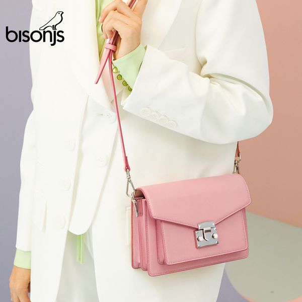 

bisonjs cowhide leather women handbag handbags women bags satchels female shoulder bag bolsa feminina b1672