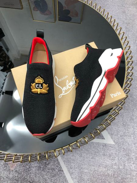

cl luxury men's air cushion casual shoes retro basketball sneakers triple australian men's brand platform men's shoes star sp, Black