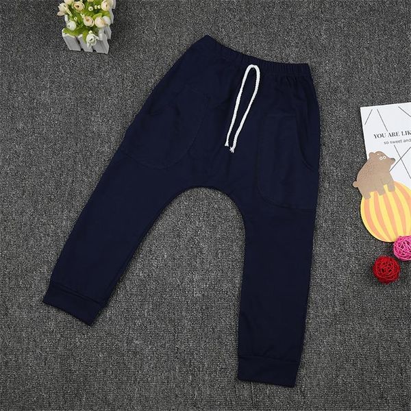 

stylish girl sports trousers toddler children jersey harem pants baby boy jersey bottoms, Blue
