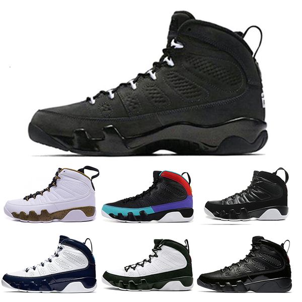 

2019 dream it do it 9 9s mens basketball shoes anthracite the the spirit sports sneakers 7-13