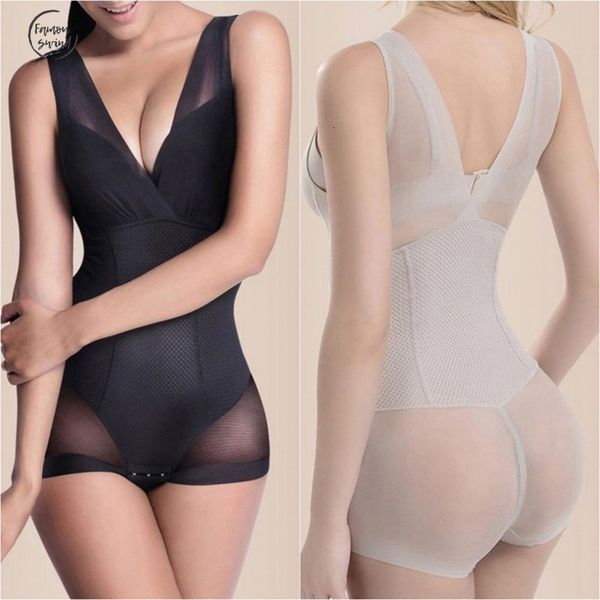 

формирователь хорошего качество lady похудение ожог полного жир трусы shapewear животик тонкого тело bodysuit a82 женское белье, Black;white