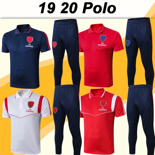 

19 20 polo mens soccer shirts kit 2019 2020 fashion blue red white football jerseys short sleeve pants low price sales, Black