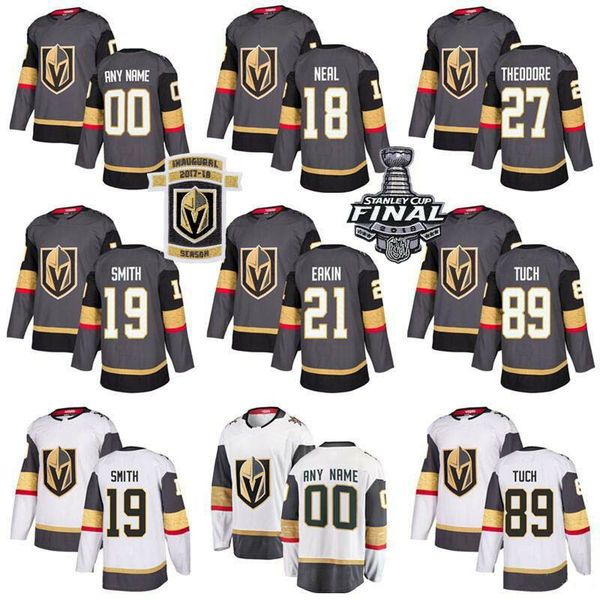 

mens vegas golden knights jerseys 19 reilly smith 27 shea theodore 89 alex tuch 21 cody eakin marc-andre fleury jersey deryk engelland woman, Black;red