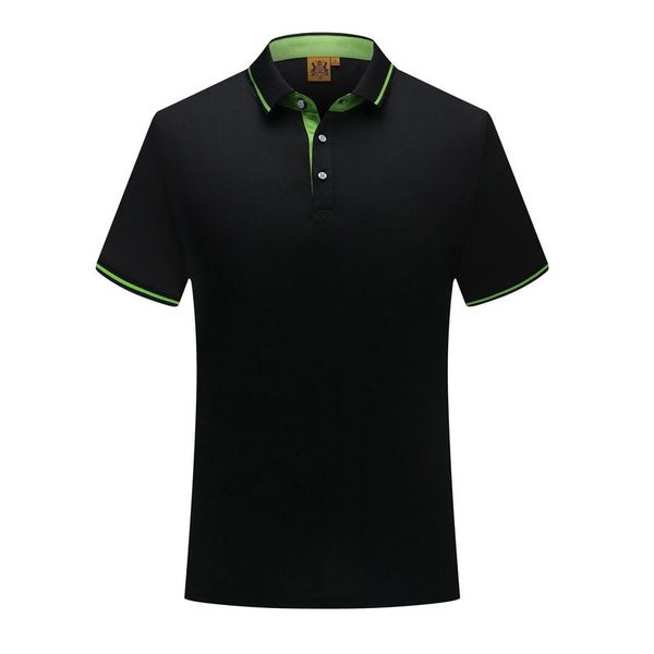 

new summer dragonscale shape jacquard collar short sleeve uniform t-shirt black men and women polo sd-1878-260