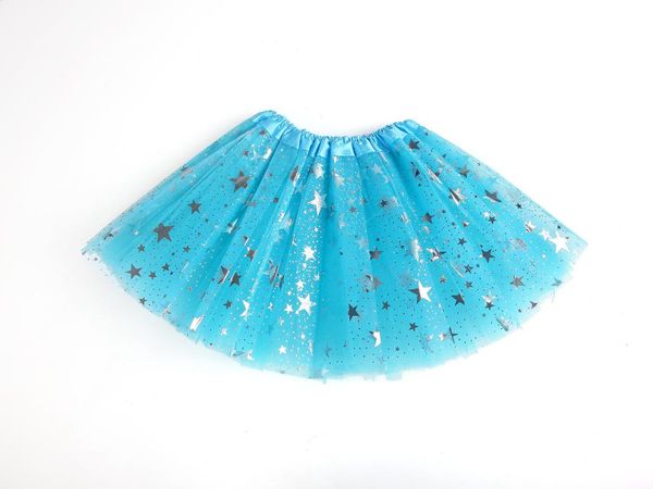 

30cm baby halloween princess tutu skirt girl skirts clothes stars sequins toddler kids tulle pettiskirt party fancy dress stage, Black;red