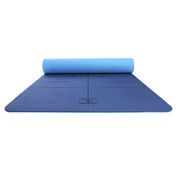 

6mm comfort foam yoga mat classic pro tpe eco friendly non slip fitness exercise mat for beginner fitness gymnastics mats