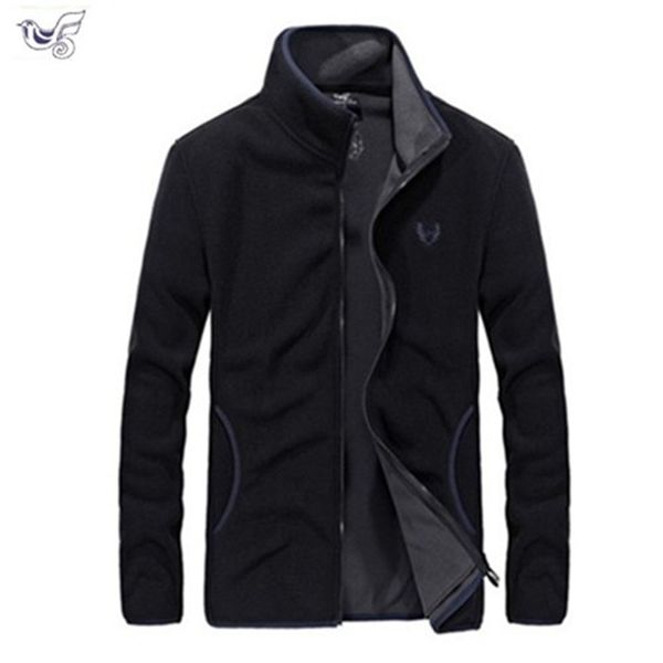 

creepy and boror new men's soft shell polar fleece hoodie sweatshirt blue denim men's hip hop size  ~ 7xl 8xl sport clothes, Black