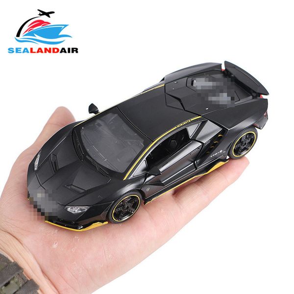 

lp770 1:32 lamborghinis alloy sports car model diecasts & toy vehicles sound light super racing pull back car kids birthday gift y200109