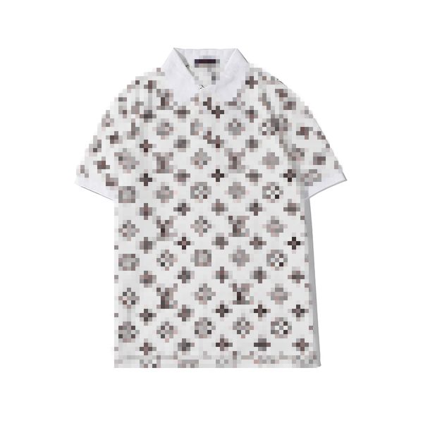 

mens design t-shirt womens floral print polo luxury short sleeve shirts tees for men women white color tshirt c1 b105450v