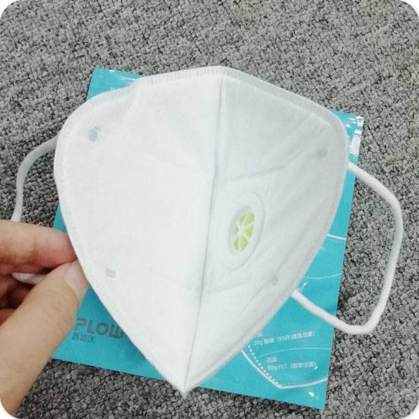 

kn95 face mask with valves three-layer filter anti-pollution n95 mask advanced filter pm2.5 dustproof mask dhl shipping 7900044 in stock