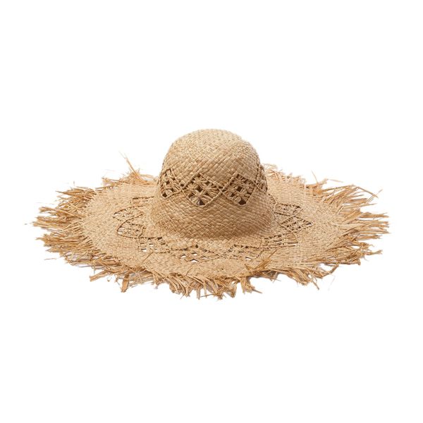 

fashion wide brim large fields straw hats for women hollow out ladies beach sun hats fluff floppy summer caps boater, Blue;gray