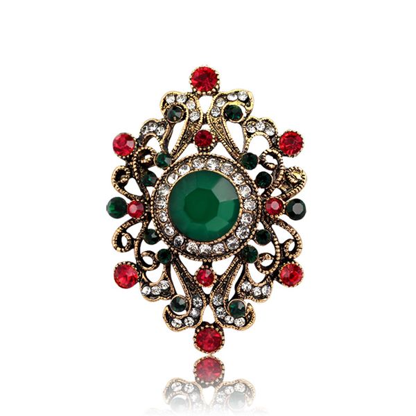 

rhinestone моды новой одежды брошь рубин творческий контактный брошь ювелирные изделия оптом, Gray