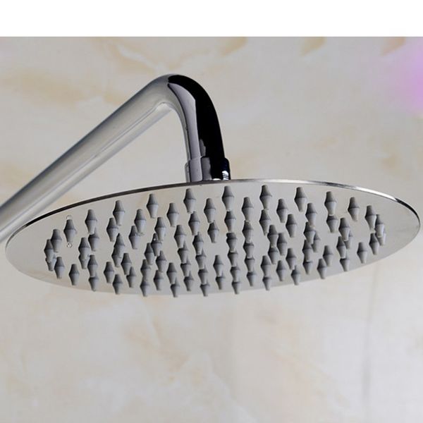 

shower head watering saving square round ultra-thin mirror 304 stainless steel bath spray shower watering heads 6" 8" 10" 12i