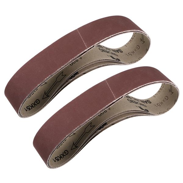 

uxcell sanding belt aluminum oxide sand belts 800 grit 10pcs