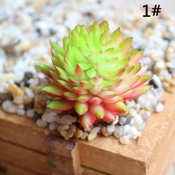 

artificial succulent real touch gem flower foliage plant home decor green