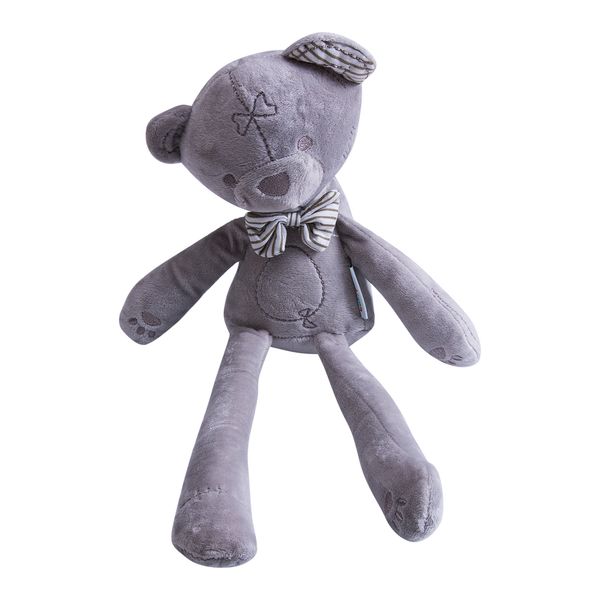 

new baby kids girls long feet bear sleeping comfort stuffed soft plush dolls toy gift comfort doll 42cm