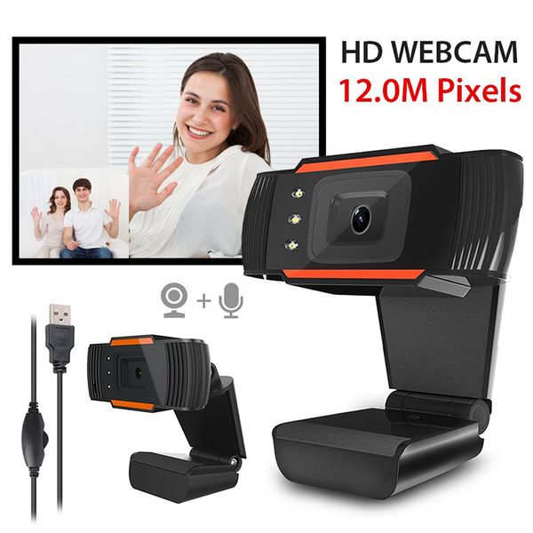 

720p hd mini webcam live broadcast camera with sound-absorbing microphone usb webcam video for computer live streaming