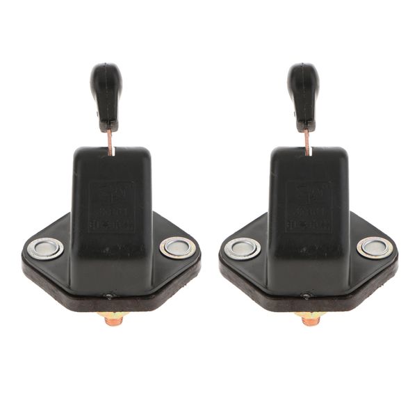 

2pieces car vehicel main master battery disconnect cut off power switch