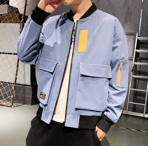 

new arrived mens brand jacket with applique for autumn designer mens jackets with pockets luxury coat with wholesales, Black;brown