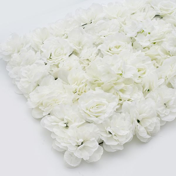 

pack of 5 simulation flower wall panels main road pillar wedding decor cream
