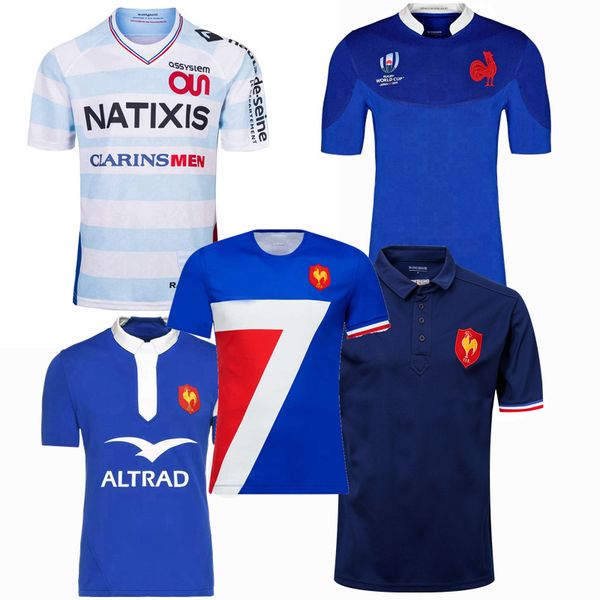 

2018 2019 2020 2021 france rugby jerseys national team rugby league jersey 19 20 21 sports shirts, Black;gray