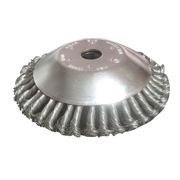 

landscaping rotary brush joint twist knot steel wire wheel garden cutting machine accessories brush disc accessories