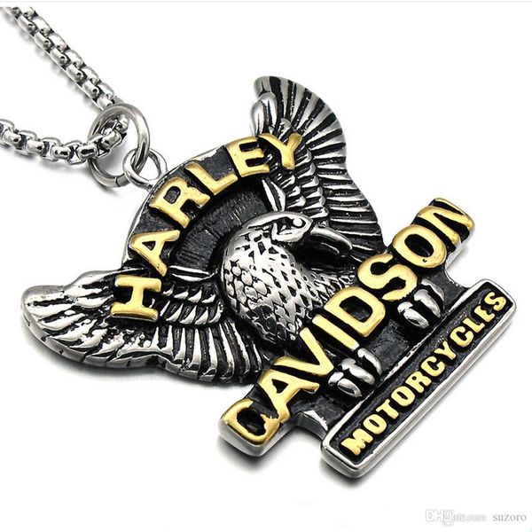 

europe and america harley eagle pendant, hd english alphabet pendant, motorcycle wind, harley pendant