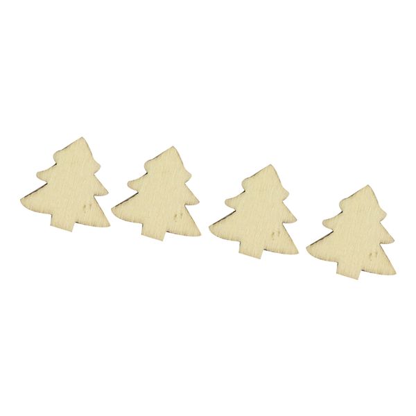 

50 pcs creative wooden christmas ornaments delicate christmas tree hanging tag decorations tree style
