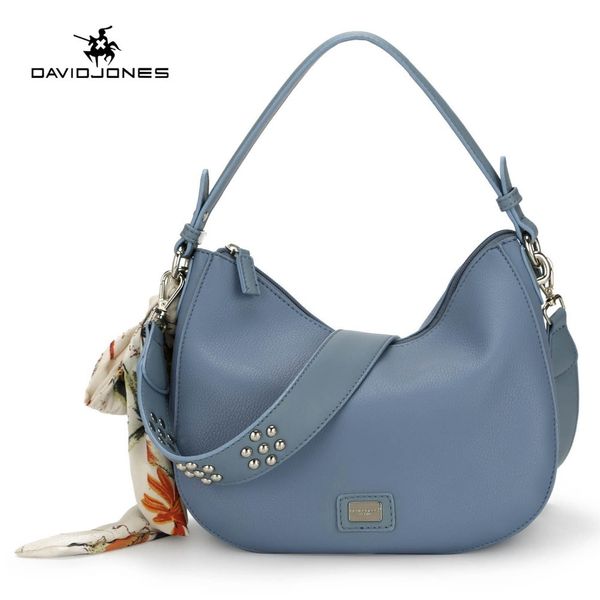 

davidjones women handbag pu leather female shoulder bags small lady scarve messenger bag girl brand crossbody bag drop shipping j190702