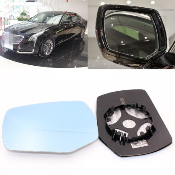 

for cadillac ct6 large field of vision blue mirror anti car rearview mirror heating wide-angle reflective reversing lens