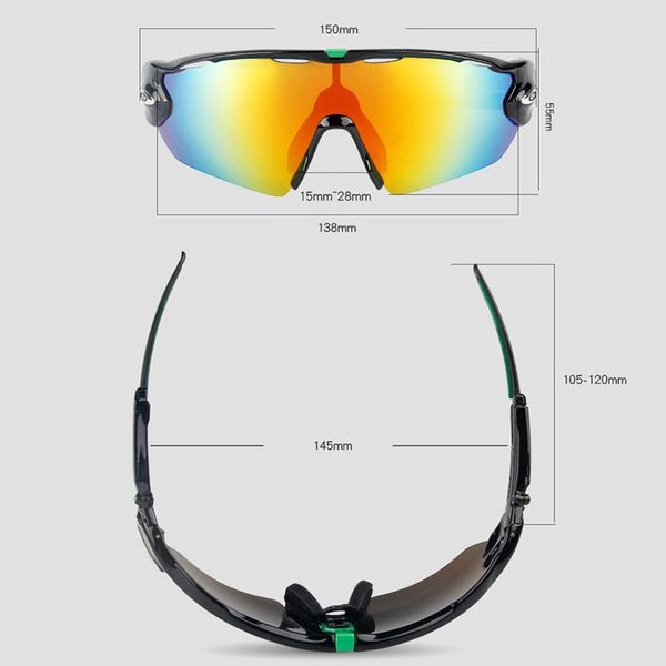 

anti-impact military tactical goggles 5 lens polarized shooting sunglasses outdoor explosion proof airsoft cs war game glasses