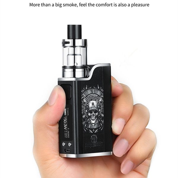 

Аутентичные Polarnight 150Вт мод Vape испаритель ручка электронные сигареты ritchy Сид 2 мл 1500 мАч коробка мод комплект для 510 нить бак