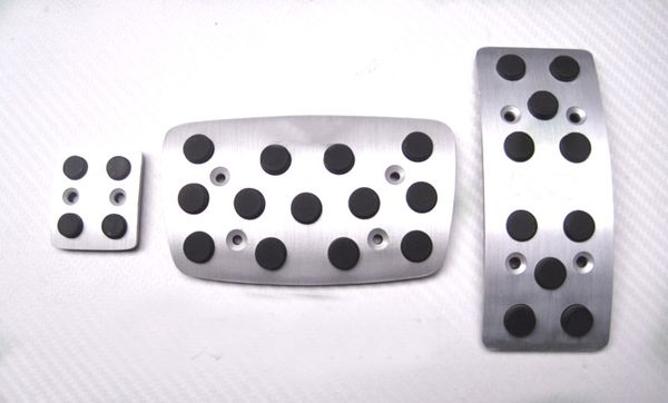 

at gas fuel pedals brake footrest pedal pads for grand cherokee 2011-2017 aluminum alloy accelerator pedals car styling