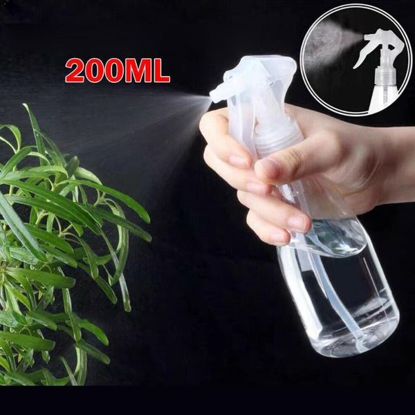 

portable 200ml plastic small spray bottle multi-fuction sprayer flowers watering gardening conical bottle v4r6