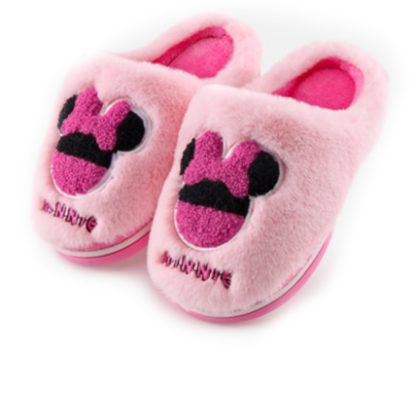

female spring/autumn indoor slippers cartoon animation flip flops platform furry slides women hello kitty slippers home shoes, Black
