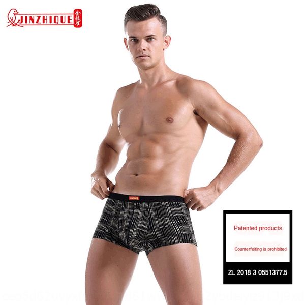 

2020 printed modal boxer pants 2020 printed modal underwear men's boxer pants men's underwear, Black;white