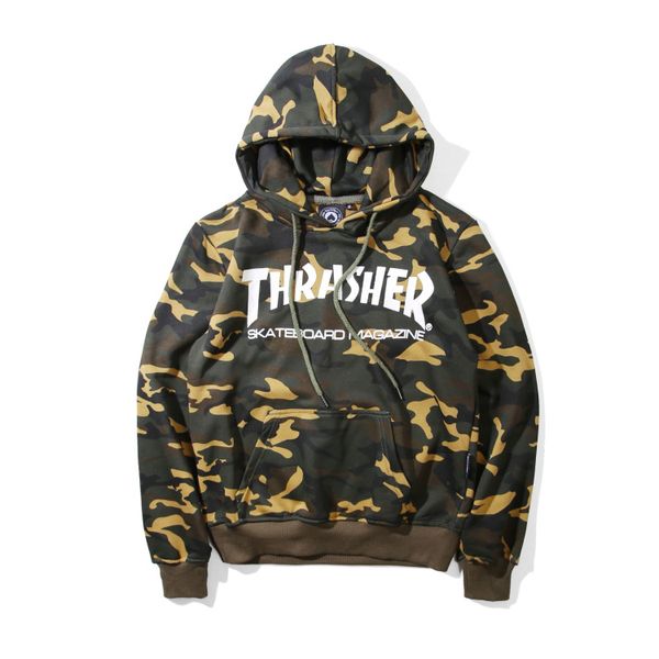 

tide designer hoodies men flame terry pattern sweatshirt camouflage mens hoodies letter printing men's sweater aisan size m-xxl, Black