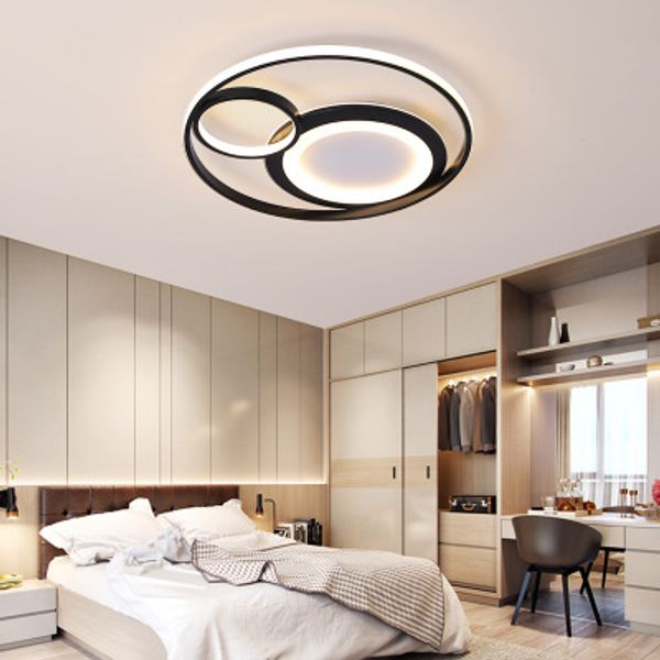 2019 Bedroom Lamp Simple Modern Creative Personality Led Ceiling Lamp Warm Romantic Round Room Small Bedroom Study Lamp From Jess234 113 57