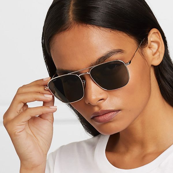 

dcm luxury square sunglasses women brand designer retro alloy frame big ladies sun glasses uv400 12 colors, White;black