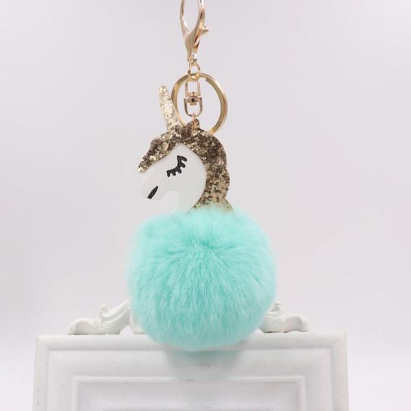 

20pcs/lot baby shower party favors guest giveaway unicorn keychains doll personalized gift bag decoration for wedding souvenir