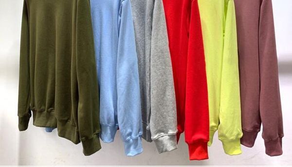 

мужские дизайнерские футболки осень зима мужчины 108 с длинным рукавом толстовка хип-хоп кофты пальто повседневная одежда свитер остров свит, Black