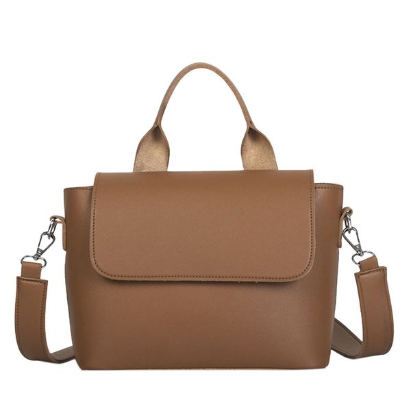 

womens simple leisure bag ladies pu leather handbag single shoulder messenger bags small flap crossbody bags women's bag 2019